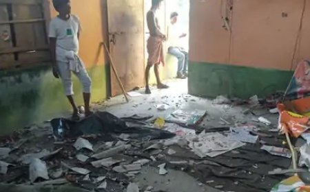 Hundreds of BJP workers hiding in offices from Kolkata to 24-Parganas: Allegation – TMC leaders are burning houses; Staying here just to save life