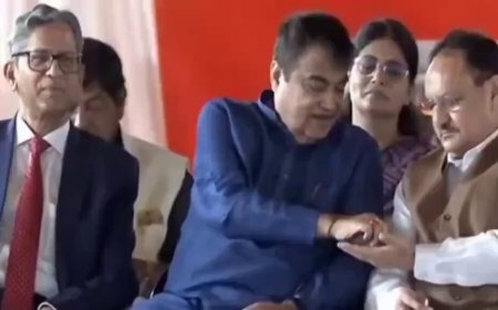 Fact Check: Did JP Nadda and Gadkari eat gutkha: People said on social media - How will the country remain healthy when the health minister is...; Know the truth of viral VIDEO